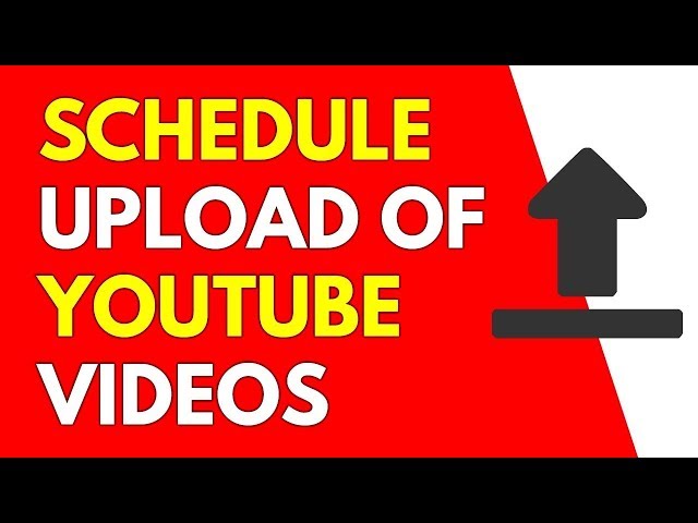 How To Schedule A YouTube Video Upload | Updated