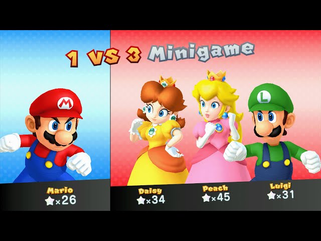 Mario Party 10 - Mario vs Peach vs Luigi vs Daisy - Haunted Trail (Master Difficulty)