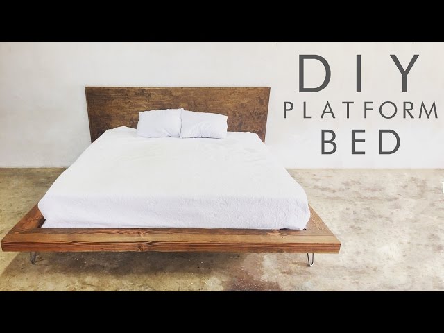DIY Modern Platform Bed | Modern Builds EP. 47