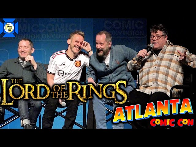 THE LORD OF THE RINGS Hobbits Panel – Atlanta Comic Con 2023