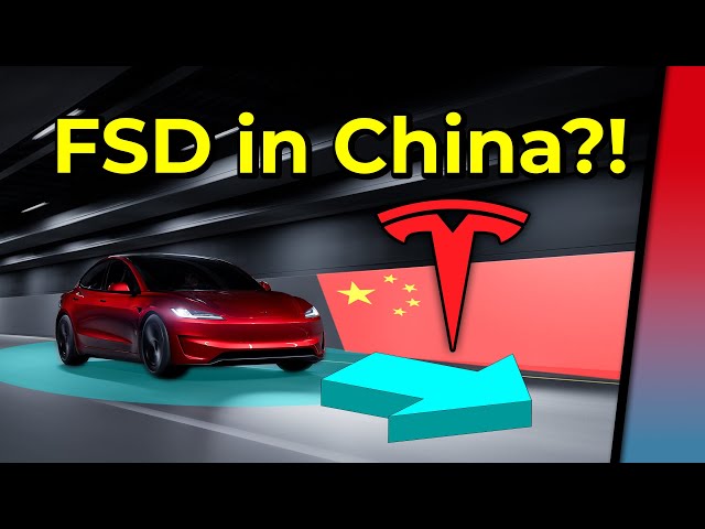 Bekommt China das autonome Fahren vor uns? Musk bringt Tesla FSD supervised nach China.