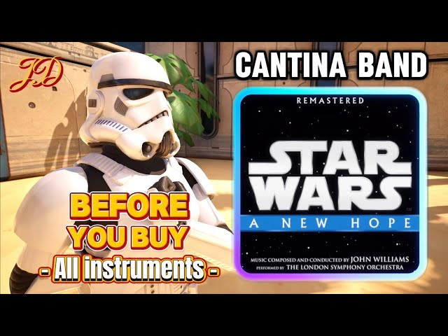 Cantina Band (Star Wars) - All Instruments FORTNITE Locker Jam Loops || Before You Buy