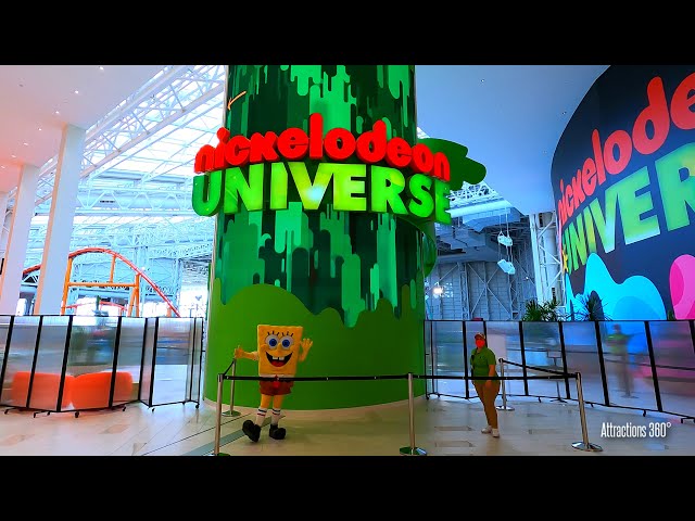 NEW Indoor Theme Park - Nickelodeon Universe - American Dream - New Jersey