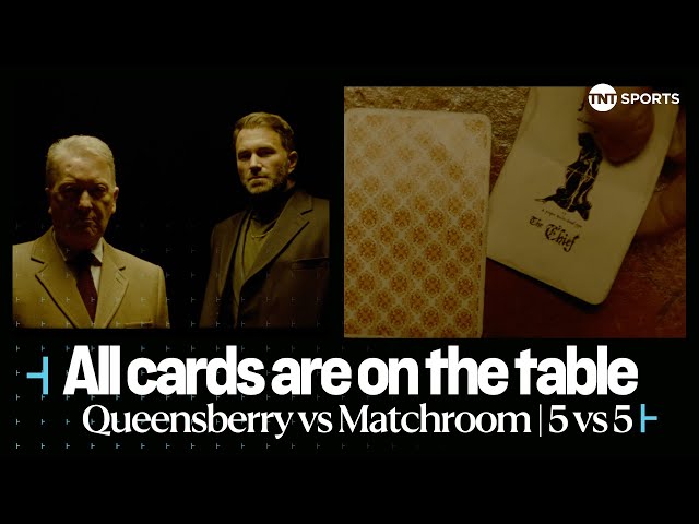 Frank Warren & Eddie Hearn go head-to-head in the 𝙤𝙛𝙛𝙞𝙘𝙞𝙖𝙡 promo for Queensberry vs Matchroom 😮‍💨🔥