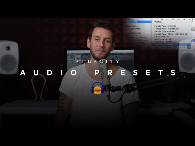 HOW TO: Install, Save & Apply Audio/Macro Presets in AUDACITY