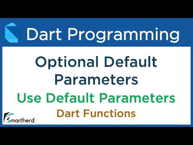 Dart Optional Default Parameters in Function. Dart Flutter Tutorial #6.6