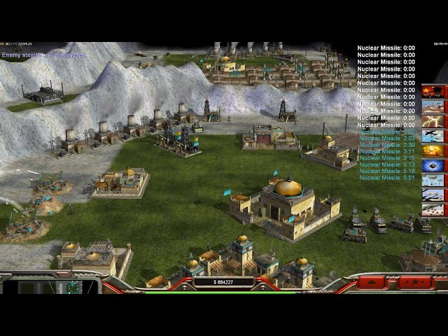 Biblical Nuking [Reborn Mod] 1 v 7 Hard | Command & Conquer Zero Hour | China Supreme Commander