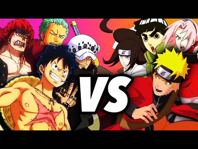 KONOHA 11 VS 11 SUPERNOVAS | Naruto vs One Piece