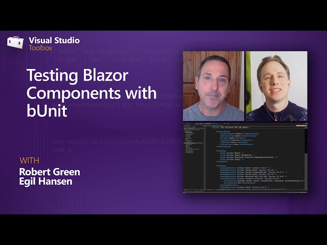 Testing Blazor Components with bUnit