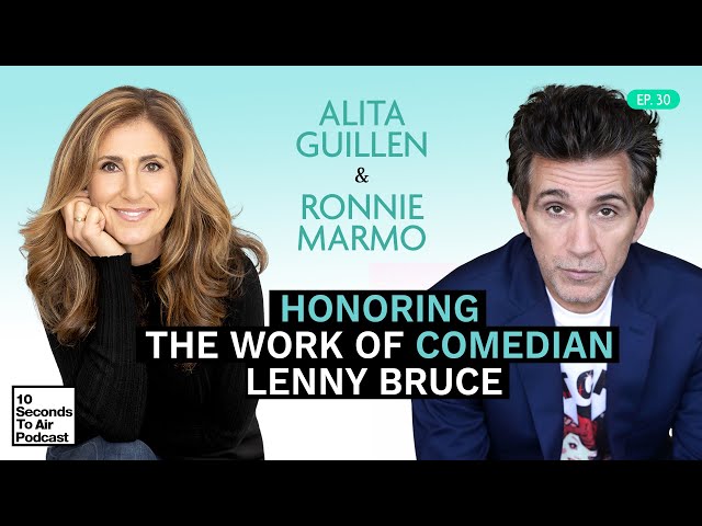 Honoring the Work of Comedian Lenny Bruce Through Actor Ronnie Marmo