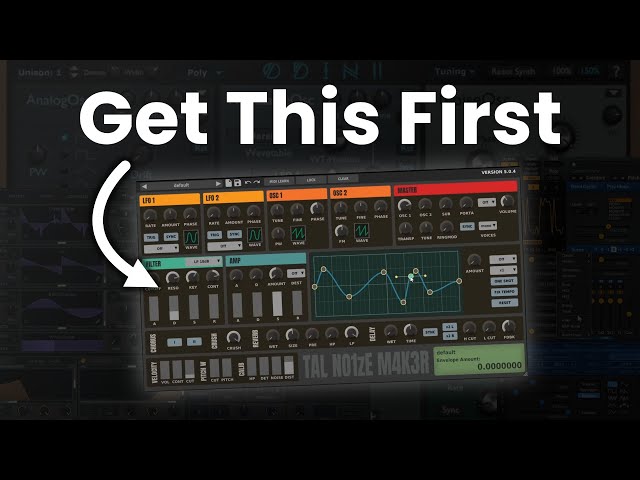 4 Free Synth Plugins For Beginners 🔊