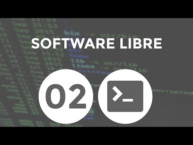 Curso de GNU/Linux – 02. Software Libre