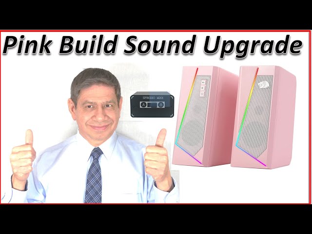 Pink AMD Computer Sound Upgrades