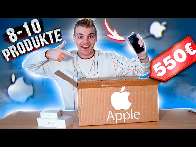 Ich teste ein 550€ Apple Paket mit 10 Produkten! (Insolvenzware)