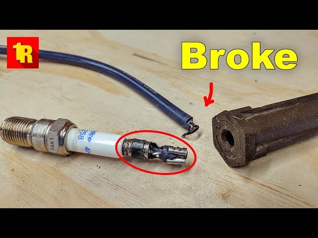 How To Very Easily FIX A BROKEN SPARK PLUG WIRE!!