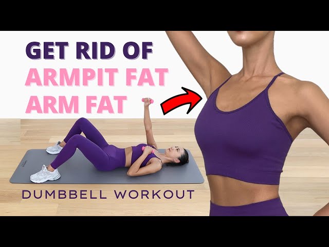 Get Rid of ARMPIT FAT & ARM FAT💥15min Dumbbell Workout for Beginner
