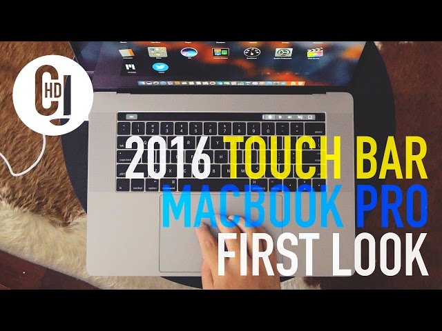 2016 Apple MacBook Pro 15" Touch Bar Unboxing
