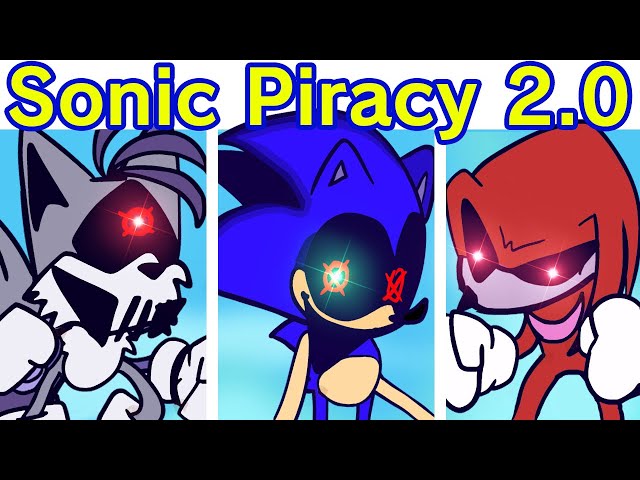 Friday Night Funkin' VS Piracy Sonic 2.0 FULL WEEK (Tails, Mr. Needlemouse & Knuckles) (FNF Mod)