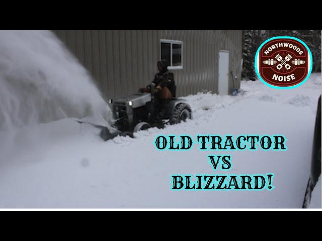 First Blizzard of 2024! Tractor repairs, snow removal, snowmobiles. Some needed time in the shop.
