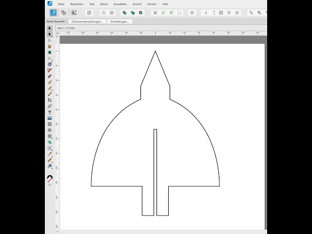 Affinity Designer, Technisches Zeichnen mit dem Bleistift, Knotenwerkzeug und dem Messer, Tutorial