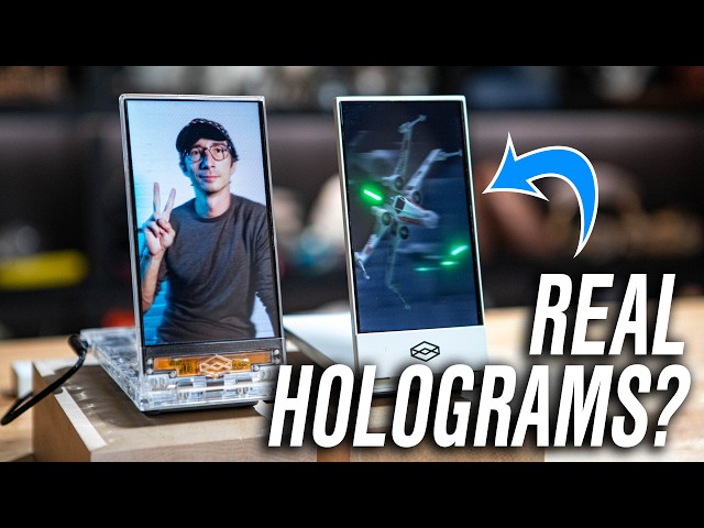 Hands-On with Looking Glass Go "Holographic" Display!