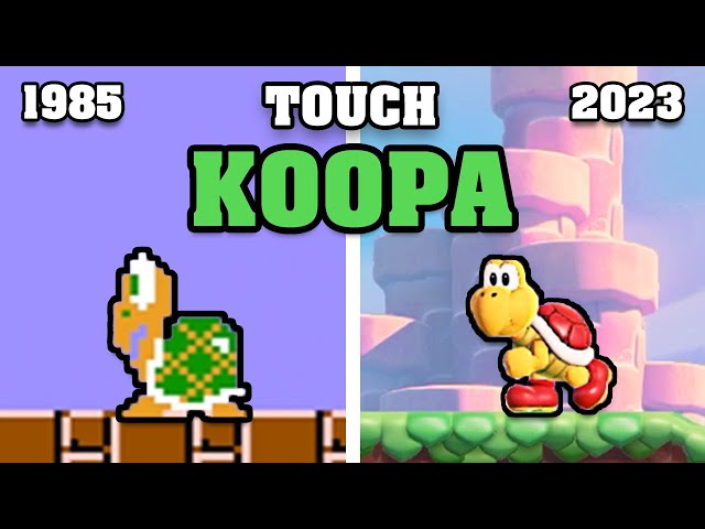 How fast can you touch a Koopa in every Mario game?