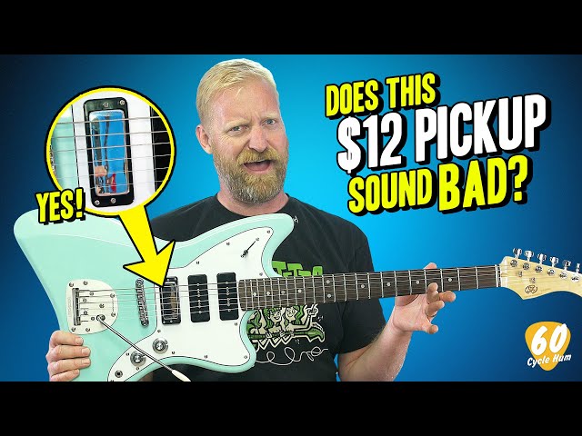 Watch me Install a $12 Mini Humbucker THAT SOUNDS BAD! - SX Liquid Modification video!