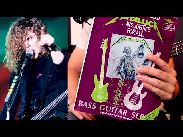 They Actually Made a METALLICA Bass TAB Book For Basslines You CAN'T HEAR!