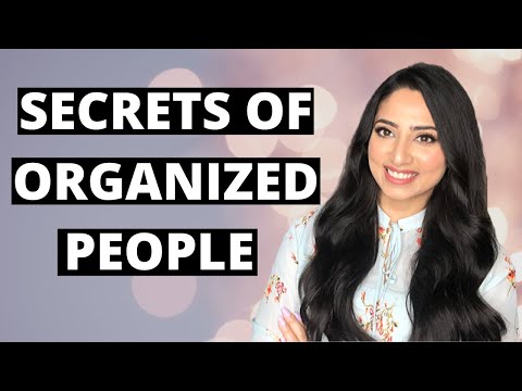 Things Organized People Do Differently
