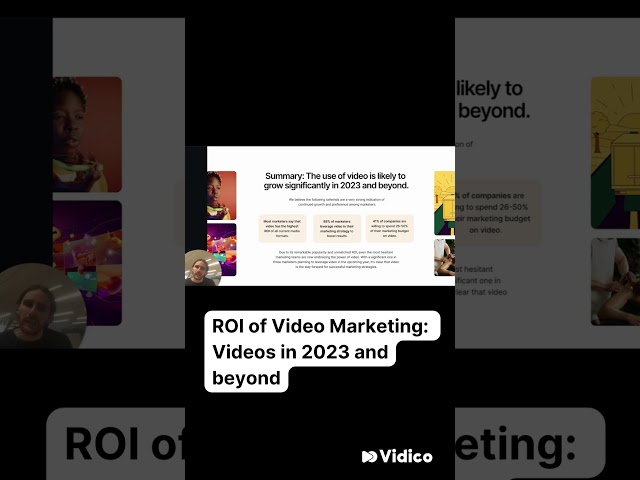 Video Marketing in 2023 and beyond - Part 2 | ROI of Video Marketing
