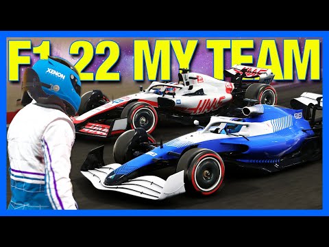 F1 22 My Team Career Mode : Building a CUSTOM F1 Team!! (F1 22 Part 1)