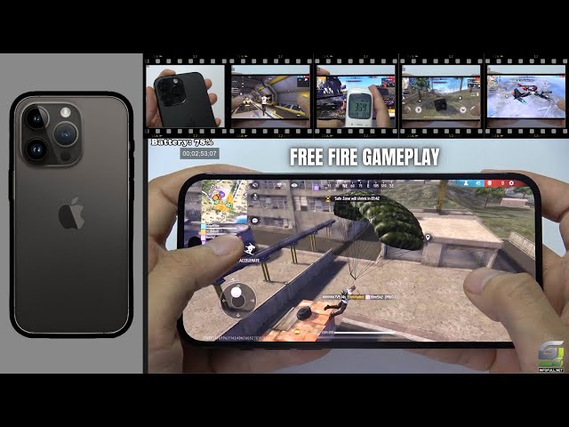 iPhone 14 Pro Max Free Fire Gameplay