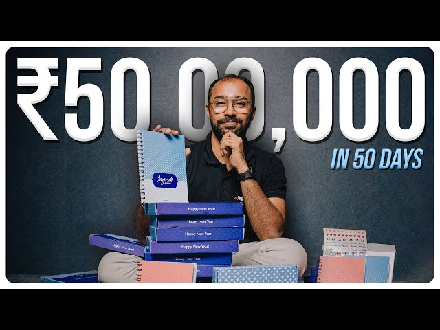 Make ₹50 Lakhs in 50 Days | E-Commerce/Business Masterclass