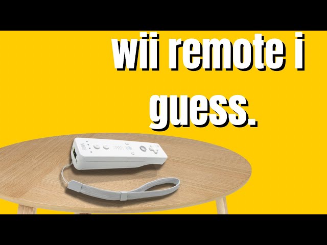 My Opinions On The Wii Remote.