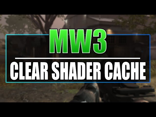 How To Clear & Reinstall MW3 Shaders Cache 2024
