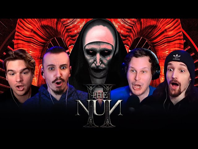 THE NUN 2 (2023) MOVIE REACTION!! - First Time Watching!