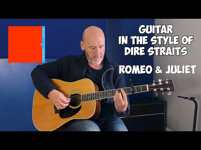 Dire Straits Style | Romeo & Juliet | Acoustic guitar lesson