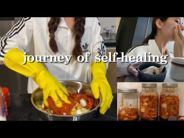 Alone Time morning routine: self-care, making kimchi, clearing my acne naturally, meditation
