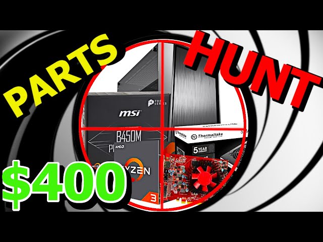 How to Build a $400 Gaming PC in 2022 - Yes You Can in 2022 - Parts Hunting