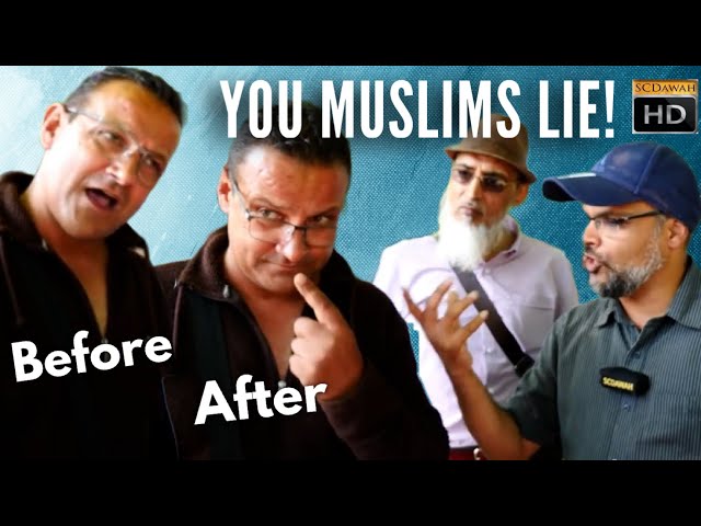 You Muslims Lie! Hashim Vs Enraged Christian (Speakers corner)