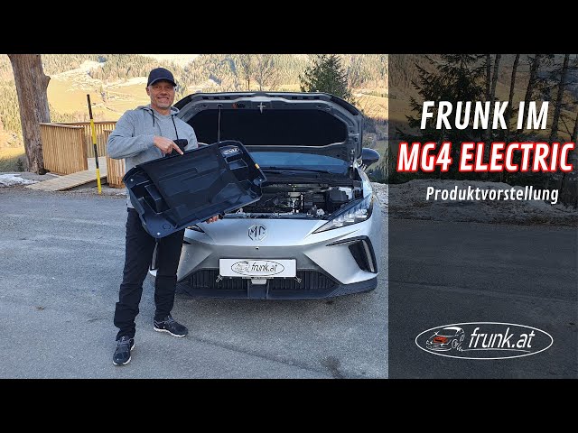 MG4 Electric Frunk (front boot) product presentation #mg4