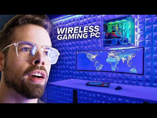 I Built the Ultimate Wire Free PC Setup