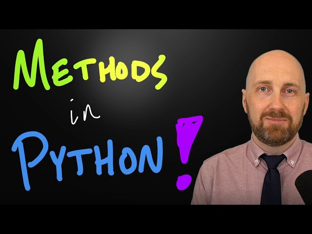 Methods in Python - Tutorial on the self parameter and writing mutable vs. immutable methods