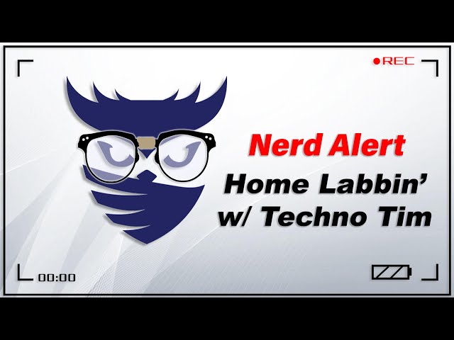 Nerd Alert - Ep. 38 - Techno Tim joins the party