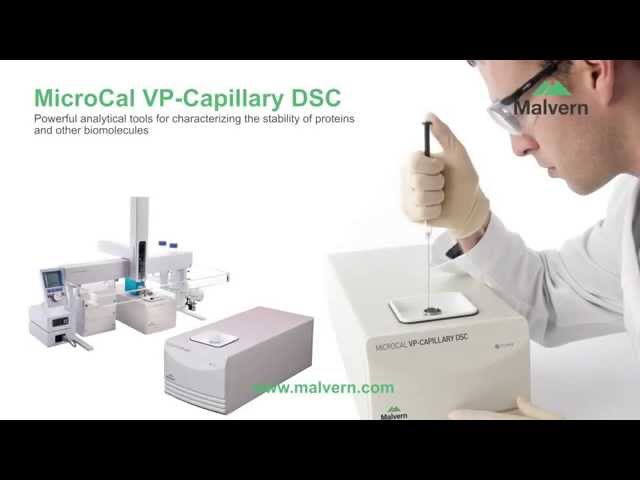The MicroCal VP-Capillary DSC Calorimeter from Malvern