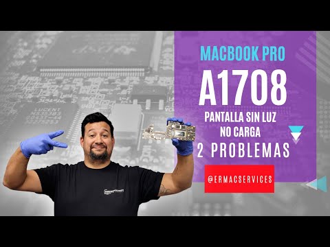 💻 MacBook Pro A1708 🖥 No se ve la pantalla 🚫🔌 no reconoce cargador 2 problemas 🔥 820-00840