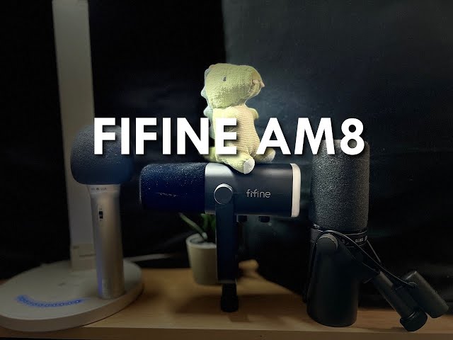 FIFINE AM8 as compared to the Shure SM7B and Samson Q2U