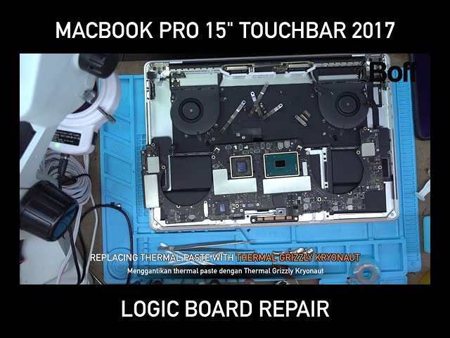 MacBook Pro 15" 2017 : USB - C Controller Chip Repair