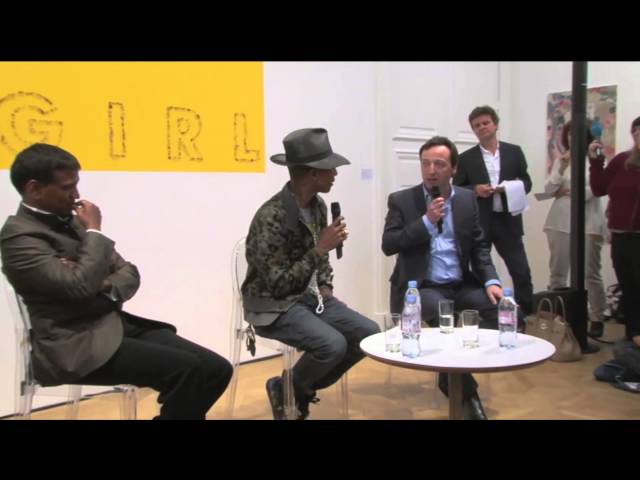Pharrell Williams Unveils G I R L in Paris