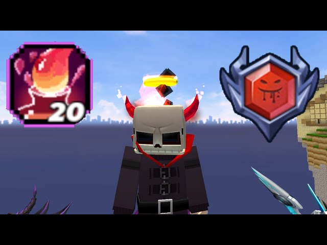 MAX Leeching Power in BedWars! (Life Steal Rune + Talents) (Blockman Go)